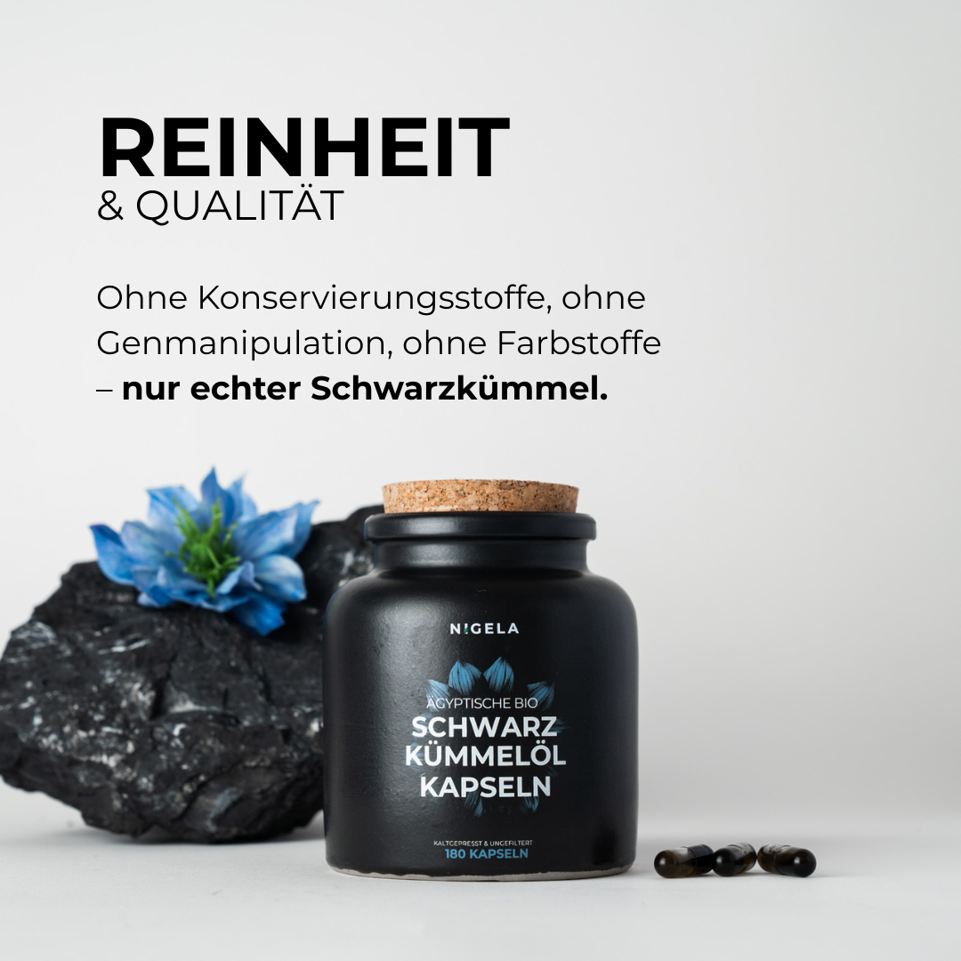 Bio Schwarzkümmelöl Kapseln