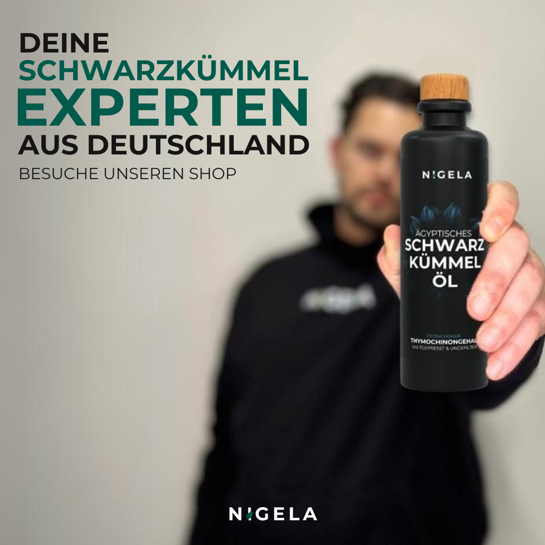 Ägyptisches Bio Schwarzkümmelöl ungefiltert - kaltgepresst in Rohkostqualität - 200ml