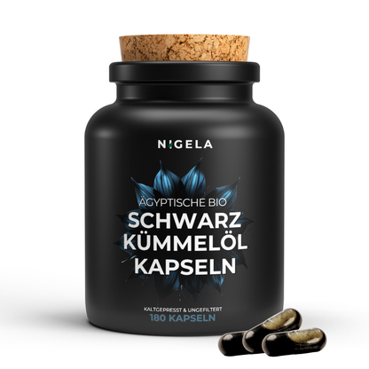 Ägyptische Bio Schwarzkümmelöl Kapseln