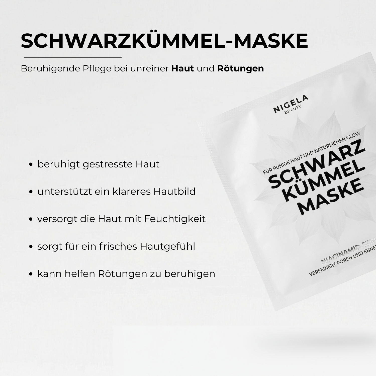 Schwarzkümmel Gesichtsmaske