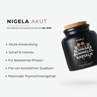 Schwarzkümmelöl Kapseln AKUT