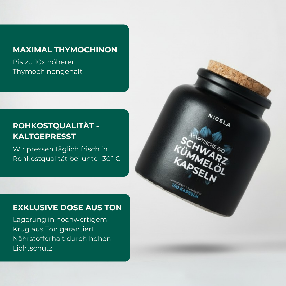 Bio Schwarzkümmelöl Kapseln