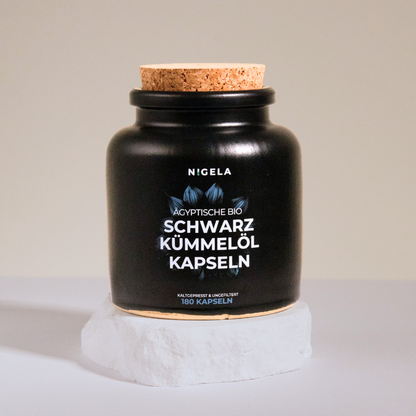 Ägyptische Bio Schwarzkümmelöl Kapseln