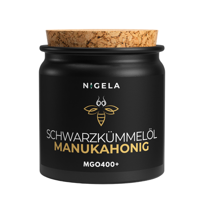 Manuka Honig mit Schwarzkümmelöl 160g