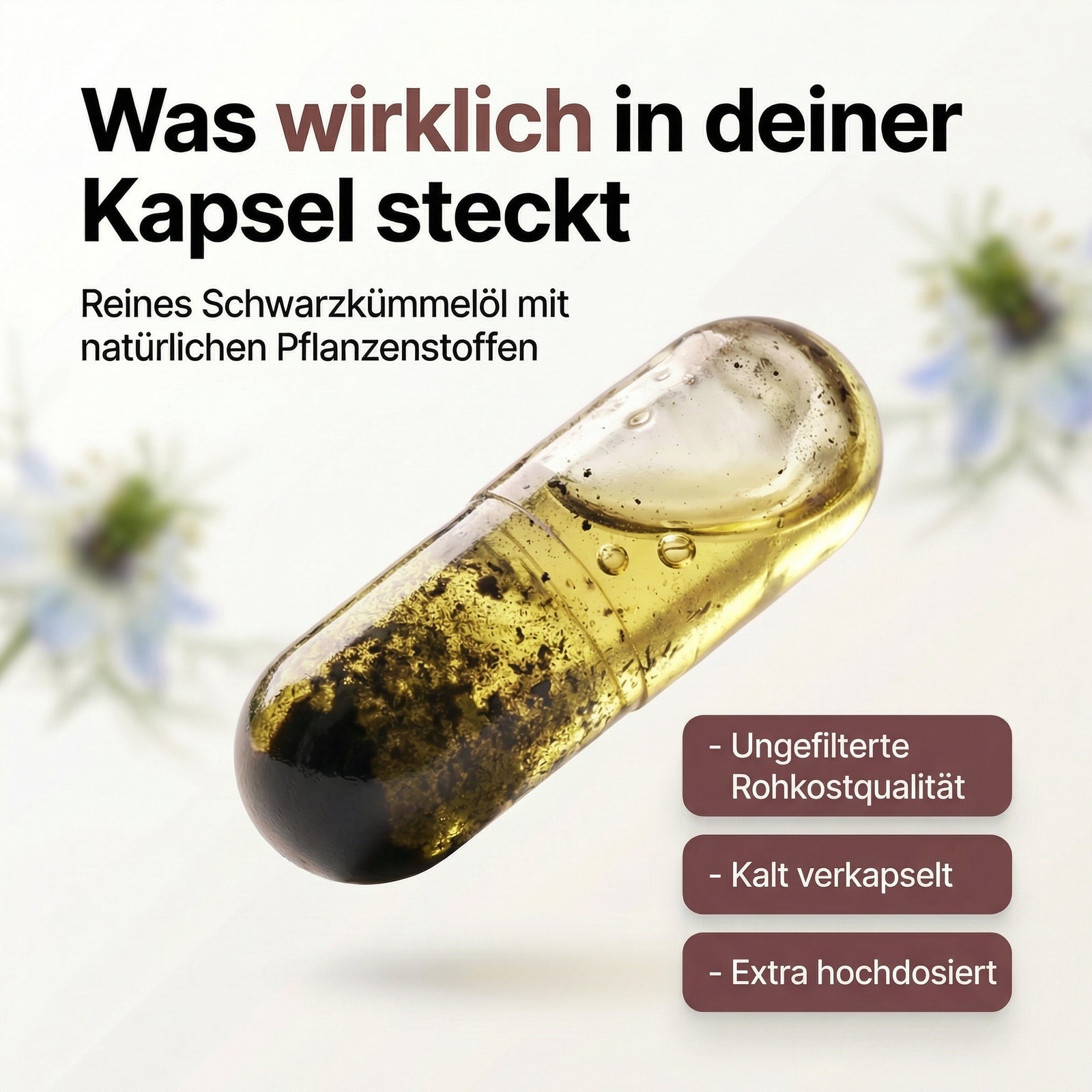 Schwarzkümmelöl Kapseln AKUT