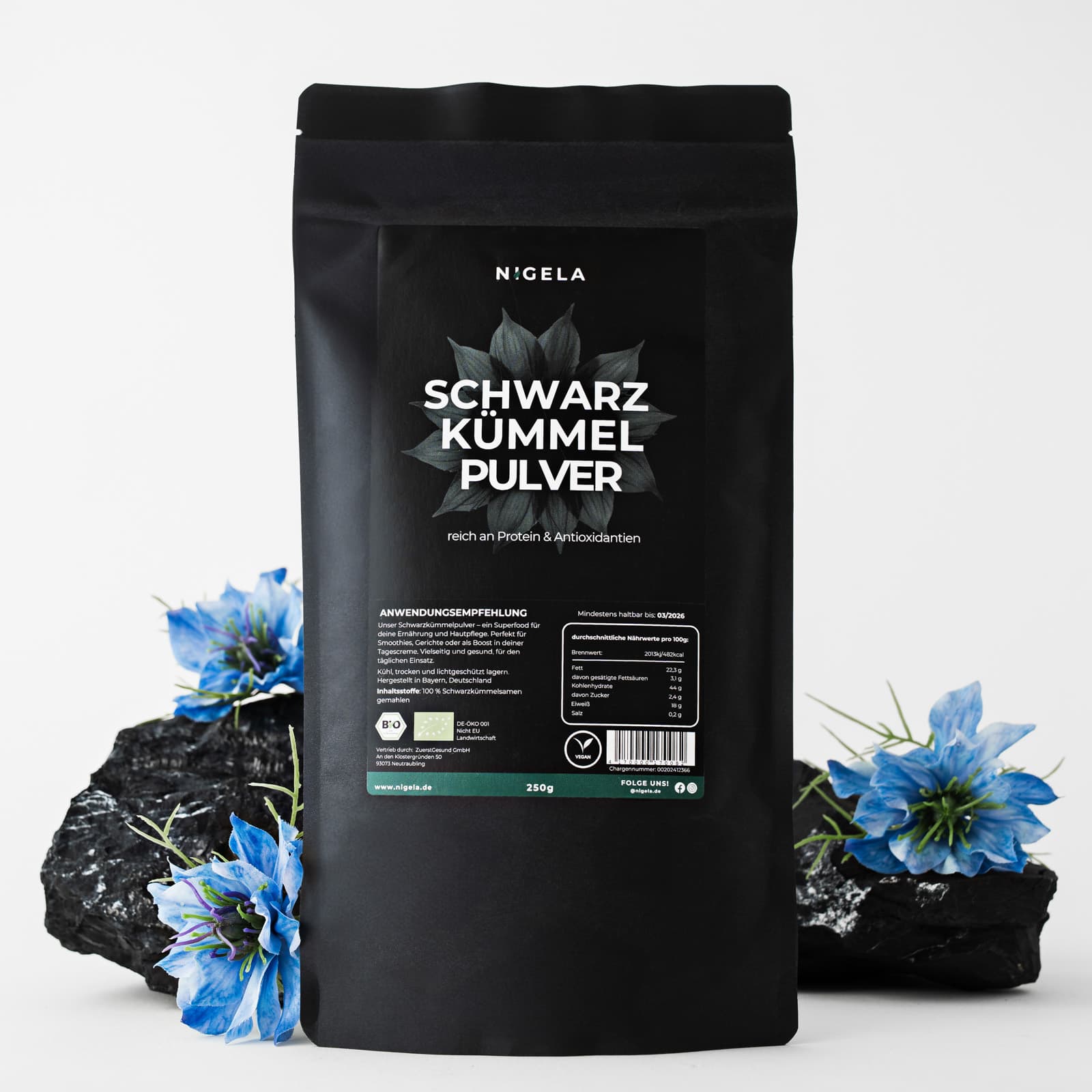 Bio Schwarzkümmelpulver