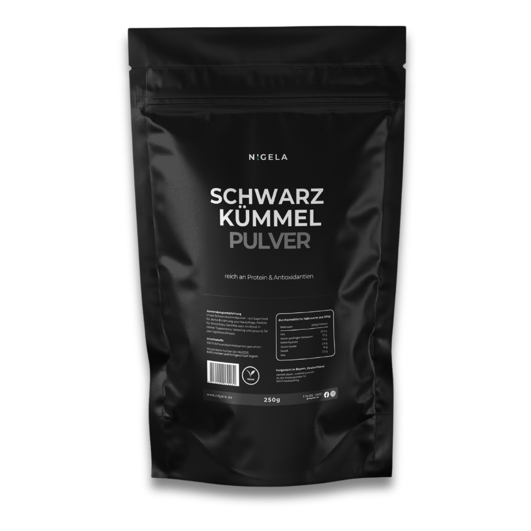 Schwarzkümmelpulver (Fein Gemahlen) 250g