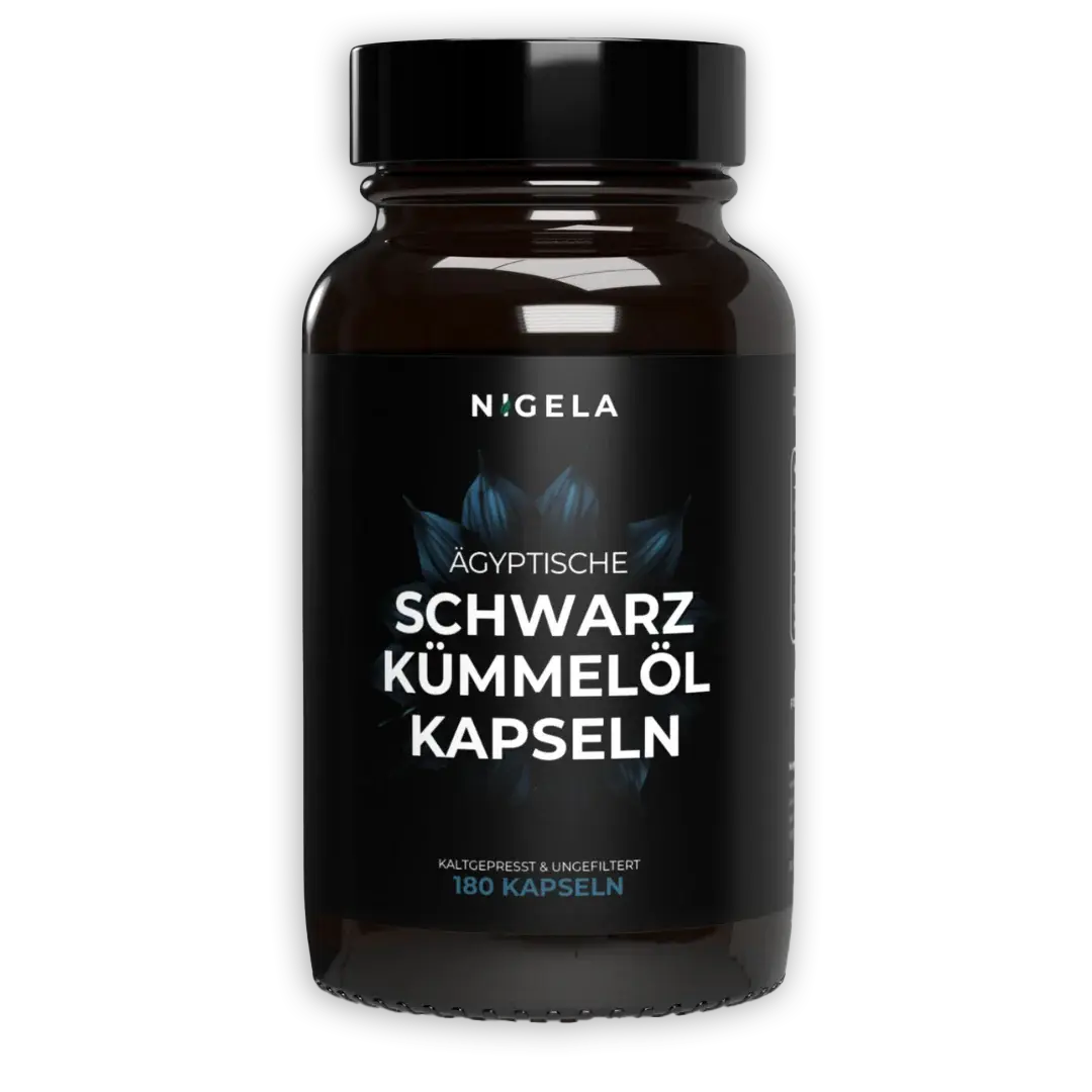 Ägyptische Bio Schwarzkümmelöl Kapseln - kaltgepresst &amp; ungefiltert 18 ...