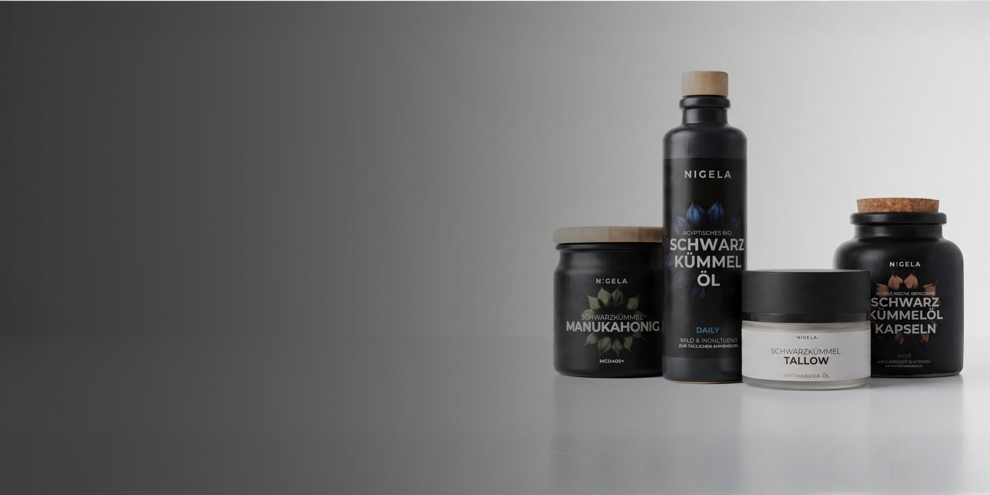 Nigela Schwarzkümmelöl Bundle – Schwarzkümmelöl Vorteilsset